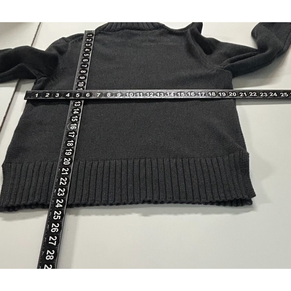 J Crew Sweater Womens XL Gray Ribbed Turtleneck Pullover Long Sleeve Career - Picture 6 of 10